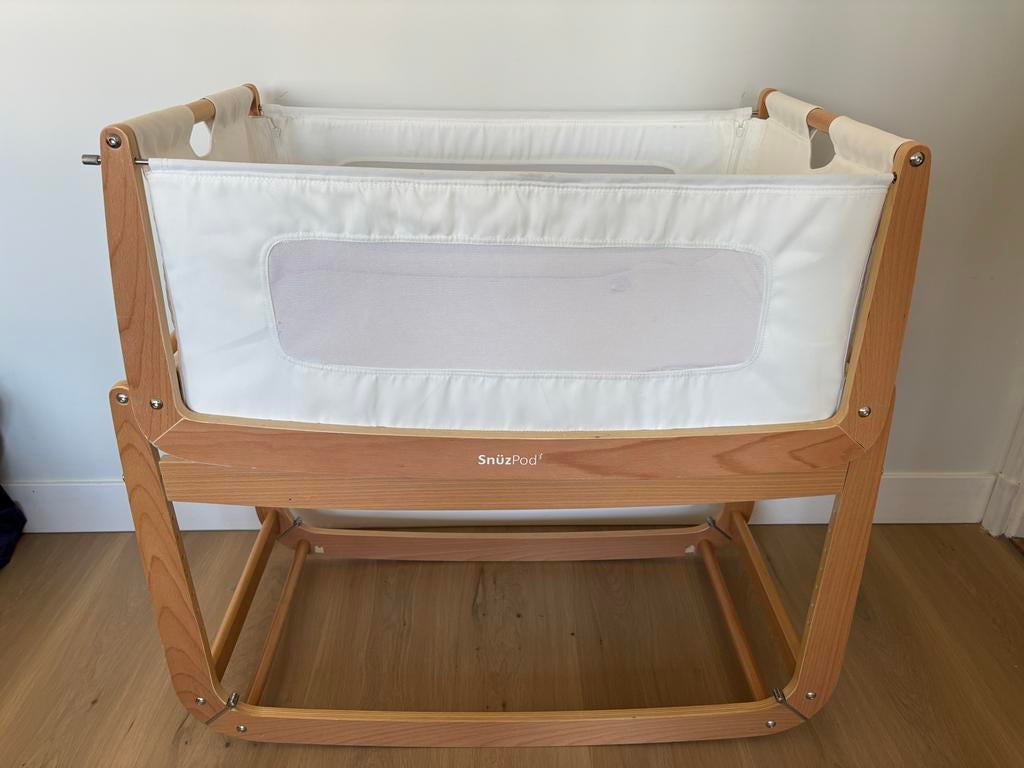 Snuzpod 3 Co-sleeper Wieg - Zo goed als nieuw, Kinderen en Baby's, Babywiegjes en Ledikanten, Ophalen, Zo goed als nieuw, Wieg