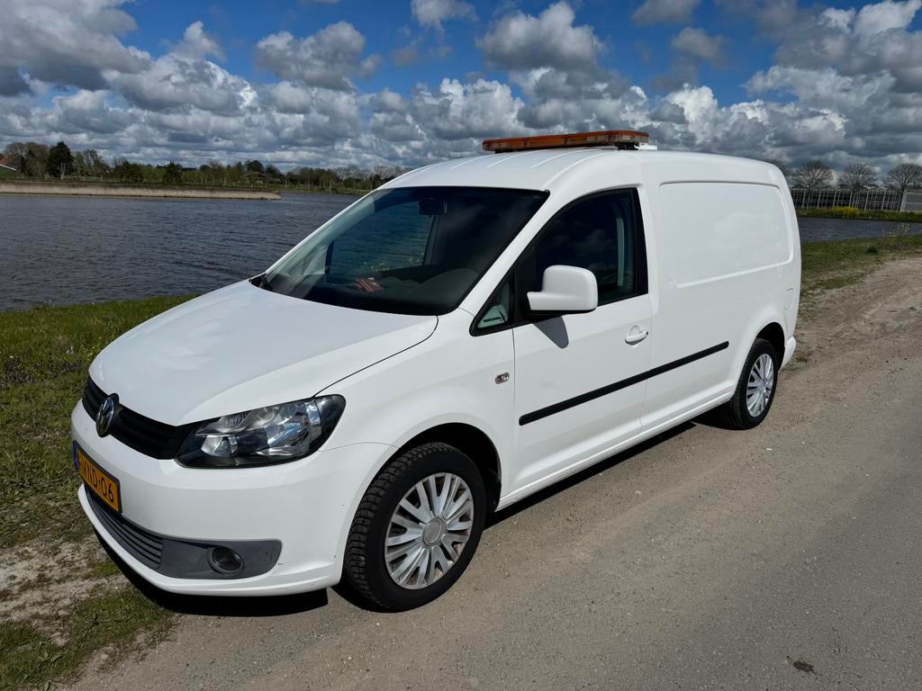 Volkswagen Caddy 2.0 CNG 80KW 2011, Auto's, Bestelauto's, Volkswagen, CNG (Aardgas), Handgeschakeld, Origineel Nederlands, Wit