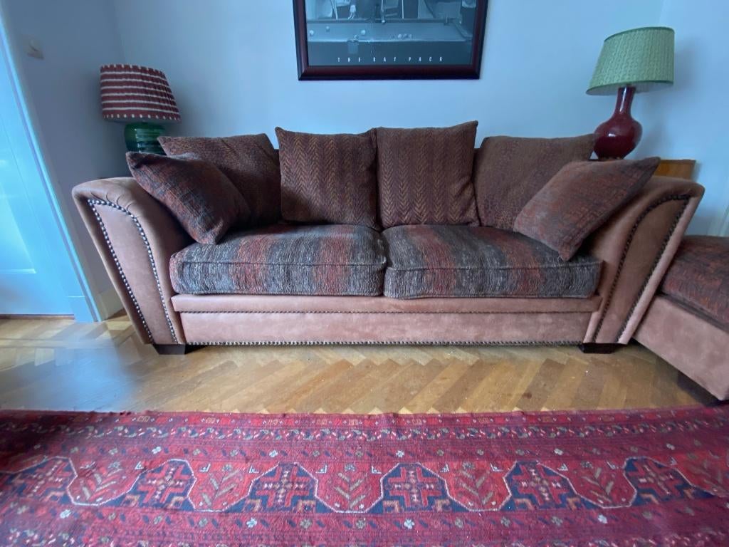 klassieke 2 en half zits bank, Huis en Inrichting, Ophalen, Tweepersoons, 75 tot 100 cm, Zo goed als nieuw