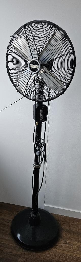 Cinni retro statief ventilator zwart, Witgoed en Apparatuur, Ventilatoren, Gebruikt, Statiefventilator, Ophalen