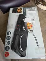 Electrische kookplaat 2 pits, Witgoed en Apparatuur, Kookplaten, Ophalen of Verzenden, Zo goed als nieuw