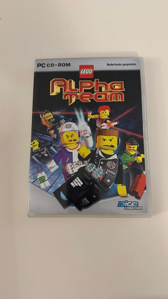Lego Alpha Team PC CD-ROM - Nederlands gesproken, Spelcomputers en Games, Games | Pc, Gebruikt, Puzzel en Educatief, 1 speler