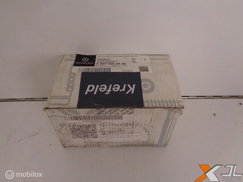 A0074205520 C-KLASSE W204 REMBLOKSET VOOR NOS OEM MERCEDES, Mercedes-Benz, Nieuw, Ophalen of Verzenden, Mercedes-Benz