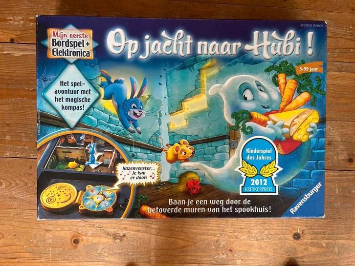 Mijn eerste Bordspel + Elektronica: Op jacht naar Hubi!, Hobby en Vrije tijd, Gezelschapsspellen | Bordspellen, Gebruikt, Een of twee spelers