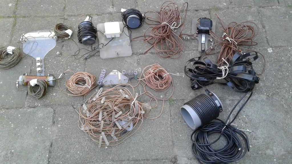 4 X VERSCHILLENDE HF DRAAD ANTENNES, Ophalen, Gebruikt, Antenne