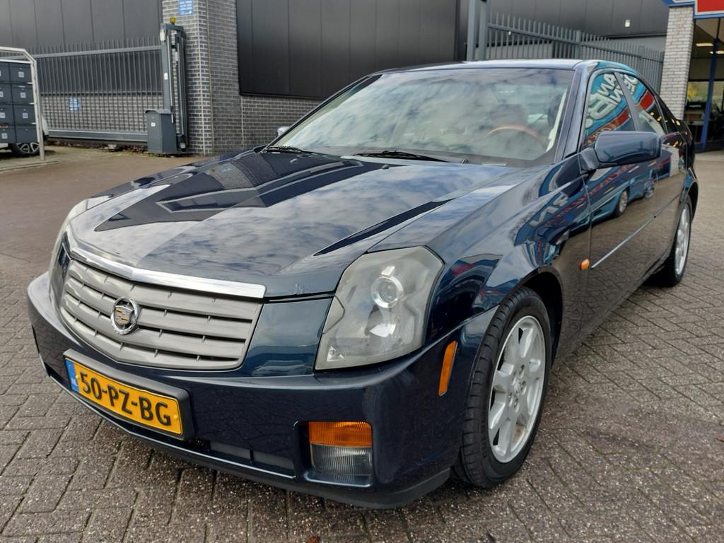 Cadillac CTS 3.2 V6 Automaat Zeer Luxe Nw APK 3 Mnd Gar, Auto's, Automaat, Gebruikt, Beige, Blauw