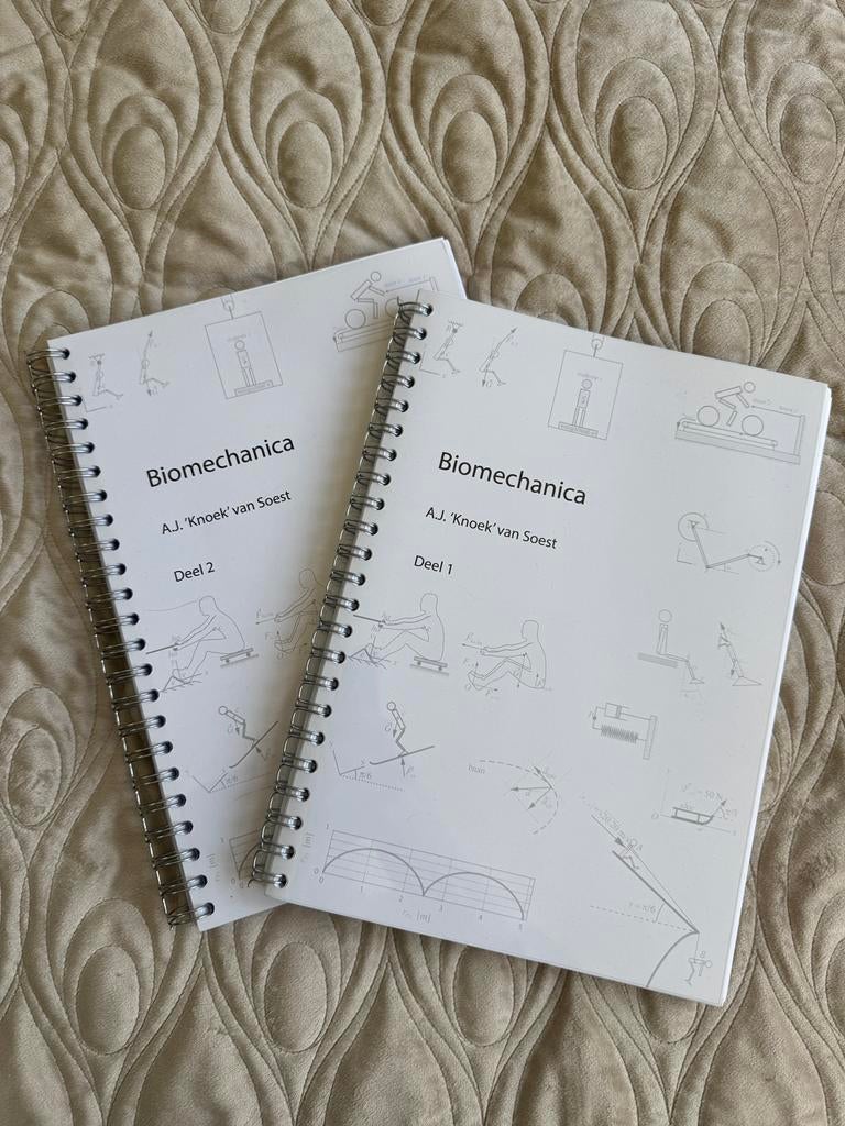 Biomechanica A.J. ‘Knoek’ van Soest deel 1 & 2, Ophalen of Verzenden, Beta, Zo goed als nieuw, WO