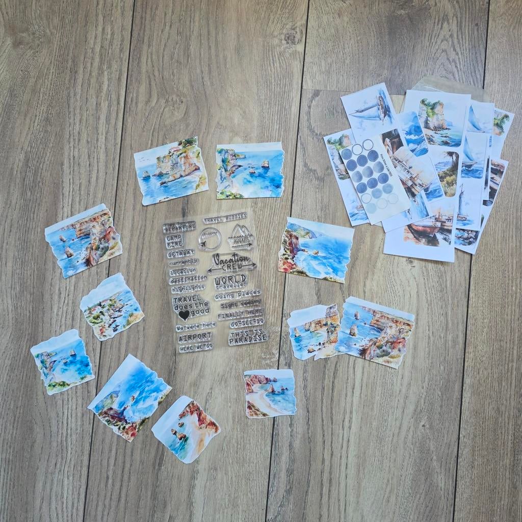 Vakantie ephemera en clearstamps, Hobby en Vrije tijd, Verzenden, Winkel, Super of Benzinepomp, Zegels, Bonnen of Punten