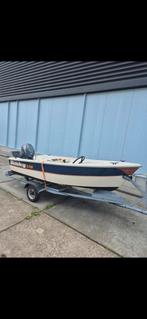 Consoleboot  topcraft met yamaha 4 takt en trailer, Watersport en Boten, Vis- en Consoleboten, Ophalen, Gebruikt, 3 tot 6 meter