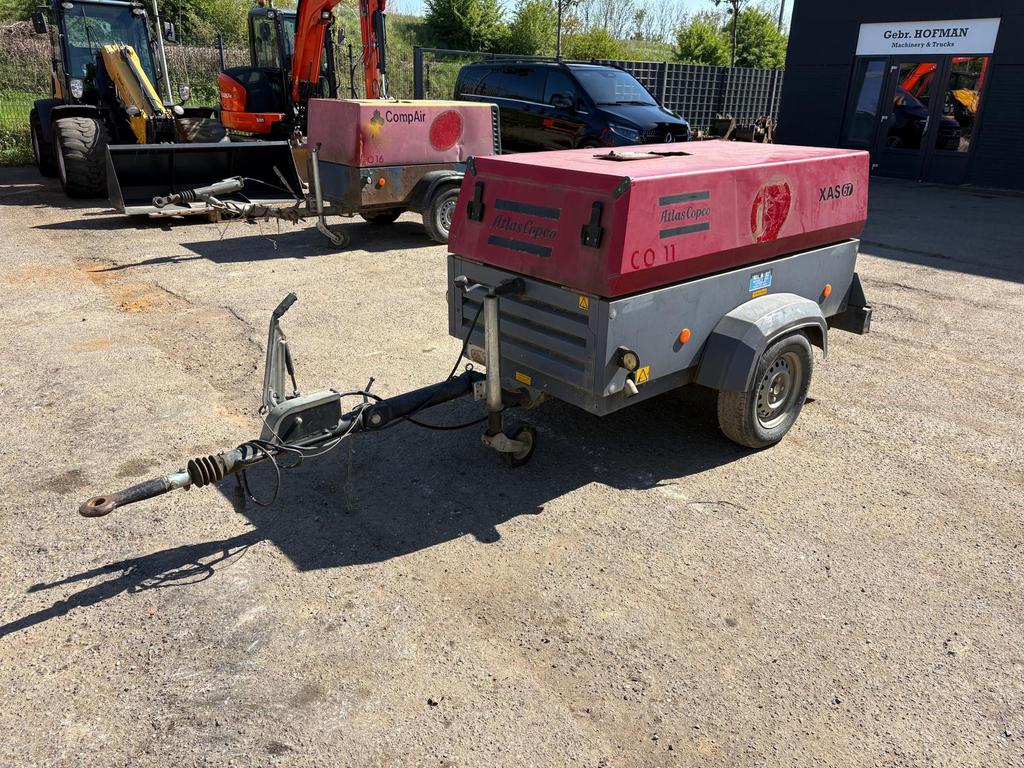 Atlas Copco XAS67DD Compressor TOP!!, Ophalen