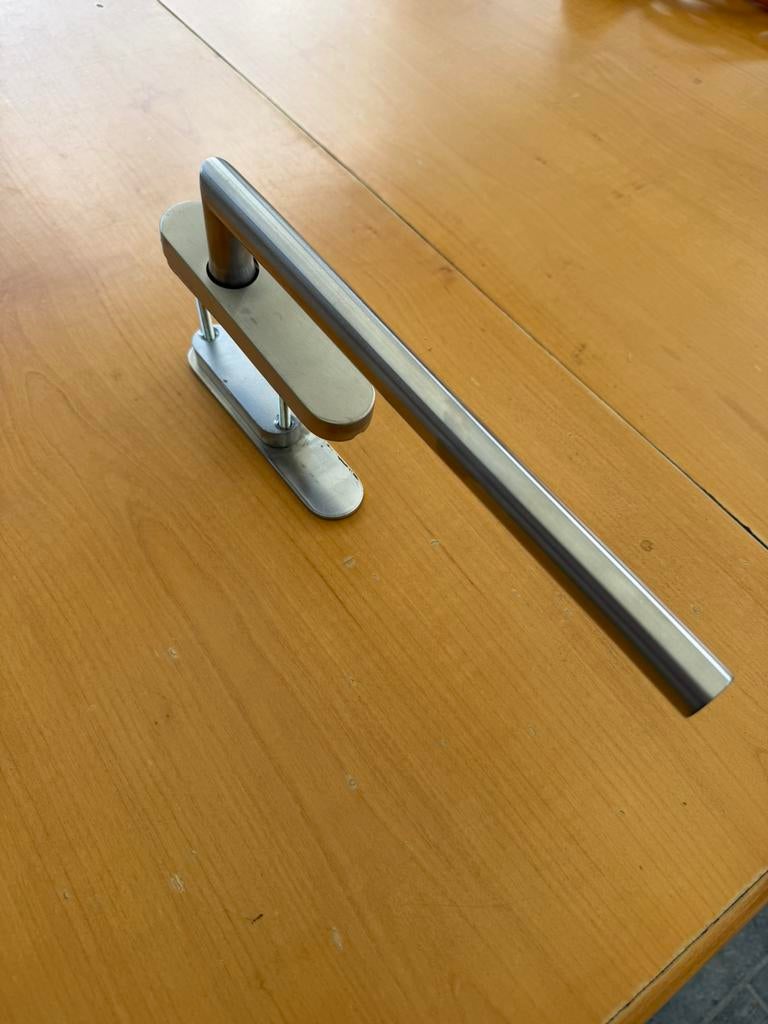 Schuifpui hendel 4x, Doe-het-zelf en Verbouw, Hang- en Sluitwerk, Ophalen of Verzenden, Zo goed als nieuw, Overige materialen