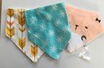 Baby bandana slabbertjes samen voor €5,00, Ophalen of Verzenden, Nieuw