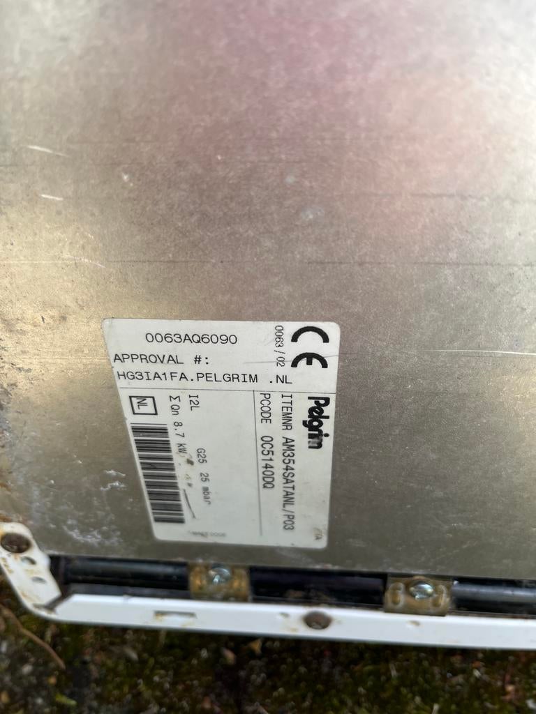 Pilgrim gasfornuis met 4 pitten, Ophalen, Gebruikt, 4 kookzones, Gas