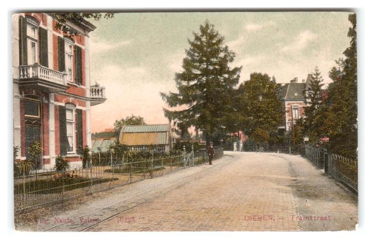 Dieren, Tramstraat. Nauta 10233, Verzamelen, Ansichtkaarten | Nederland, Ongelopen, Gelderland, Voor 1920, Verzenden