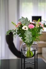 Moderne / Stijvolle Vaas XL, Huis en Inrichting, Ophalen, Zwart, Minder dan 50 cm, Glas