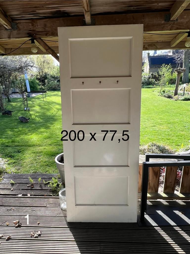 Paneeldeuren diverse maten, Doe-het-zelf en Verbouw, Deuren en Horren, Ophalen, Gebruikt, Minder dan 80 cm, Binnendeur