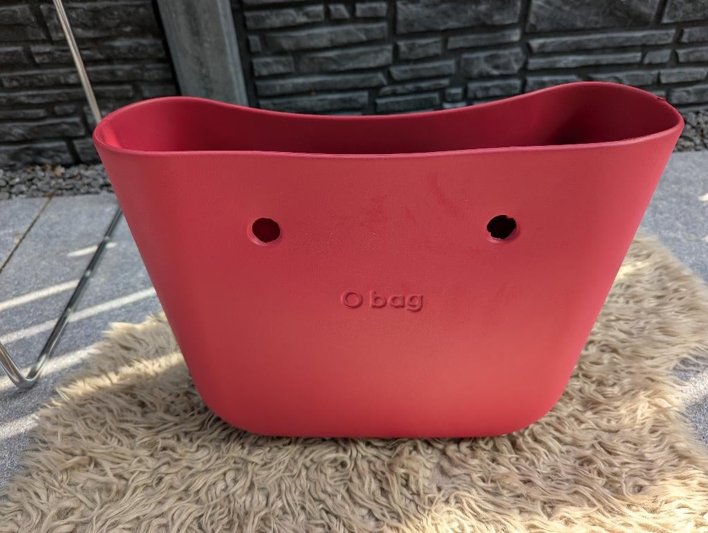 O'Bag Mini Body Magenta, Sieraden, Tassen en Uiterlijk, Tassen | Damestassen, Ophalen of Verzenden, Zo goed als nieuw, Zwart, Handtas