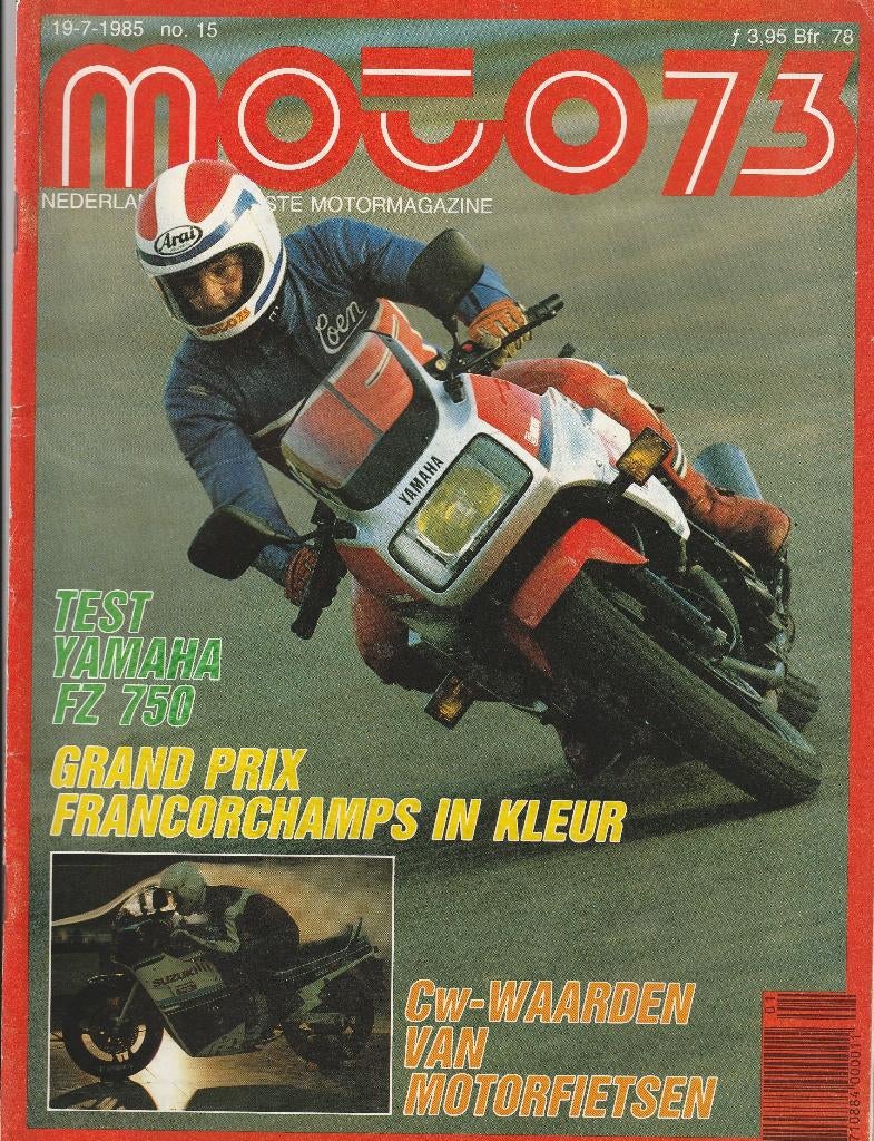 Moto73 1985 nr 15, Boeken, Motoren, Ophalen of Verzenden, Gelezen, Algemeen