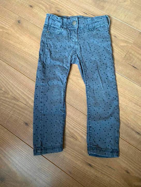 Zwart sterretjes spijkerbroek Palomino maat 92, Ophalen of Verzenden, Gebruikt, Meisje, Broek