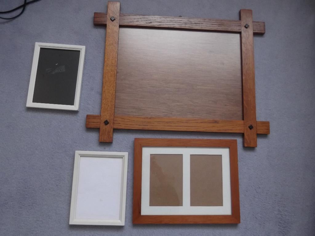 houten foto lijsten, Huis en Inrichting, Woonaccessoires | Lijsten, Ophalen of Verzenden, Hout, Minder dan 50 cm, Minder dan 50 cm