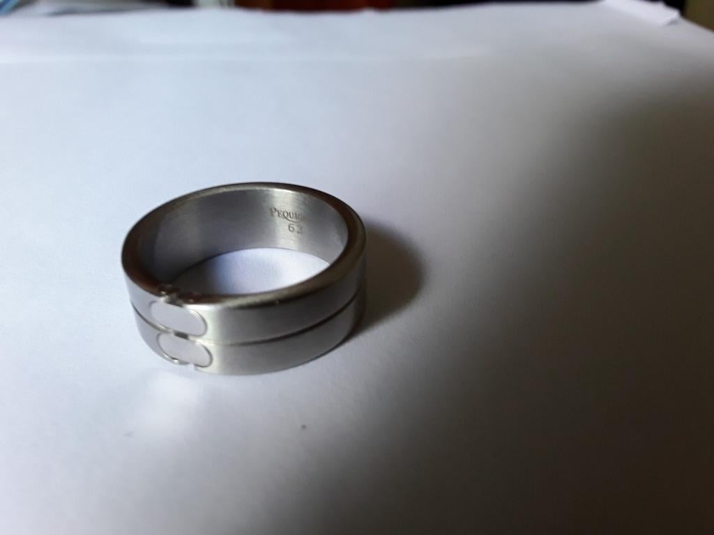 Nieuwe PequIgnet moorea Herenring, 20 of groter, Heer, Nieuw, Ophalen of Verzenden