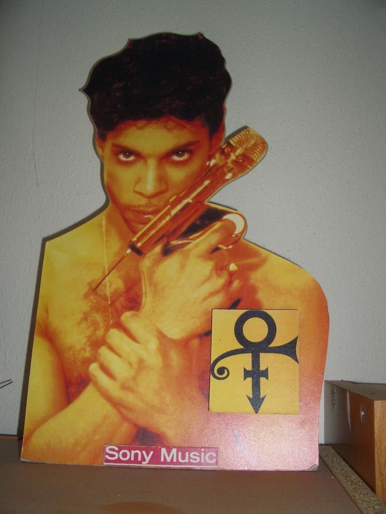 Prince Sexy M.F gun mic Sony Music Standaard Stand Display, Ophalen of Verzenden, Overige typen