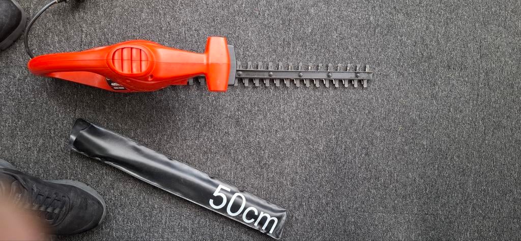 Black+Decker heggenschaar 50cm contant  en ophalen, Ophalen of Verzenden, Gebruikt, Elektrisch