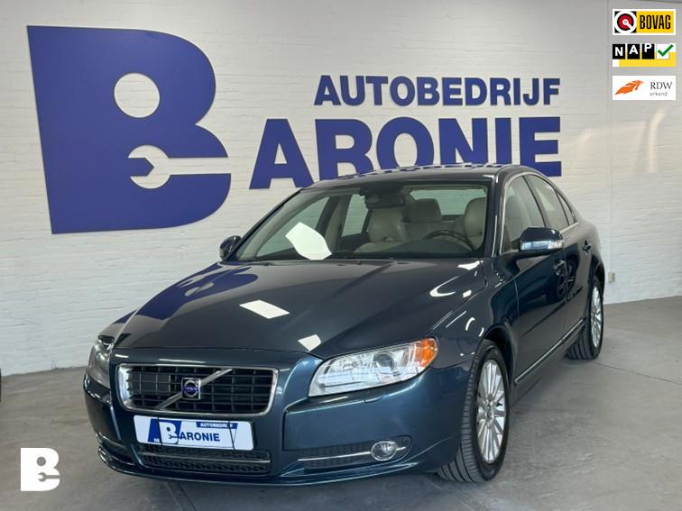 Volvo S80 3.0 T6 AWD Summum, adaptive cruise, schuifdak, key, Auto's, Gebruikt, 2000 kg, Bedrijf, Vierwielaandrijving