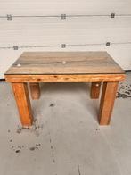 Houte tafel, Eikenhout, Zo goed als nieuw, Rechthoekig, 50 tot 100 cm