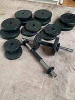 Complete Dumbbell Set - Ideaal voor Thuis Training, Ophalen of Verzenden, Gebruikt, Armen, Halterset