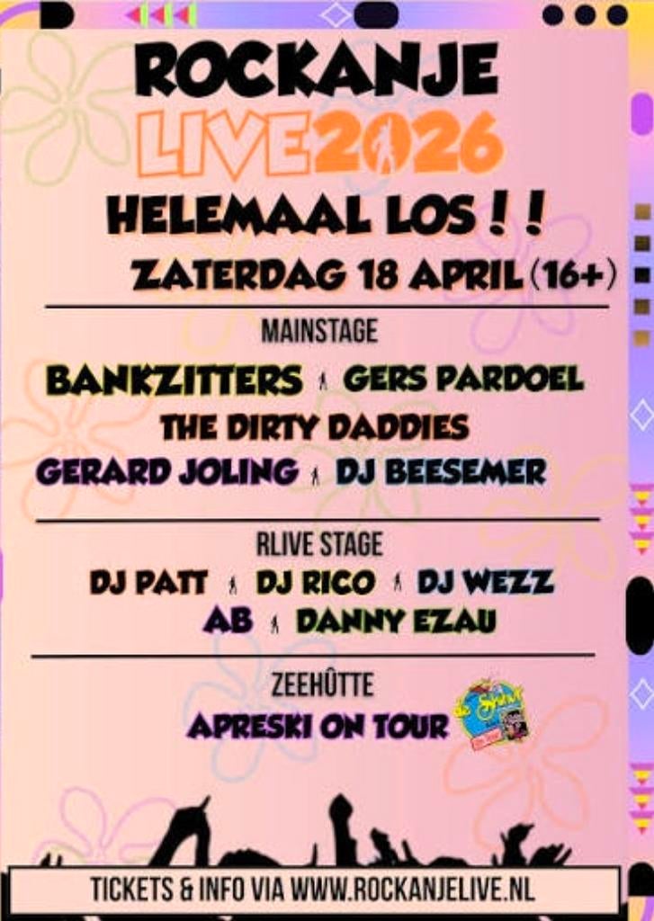 Tickets Rockanje Live, Twee personen