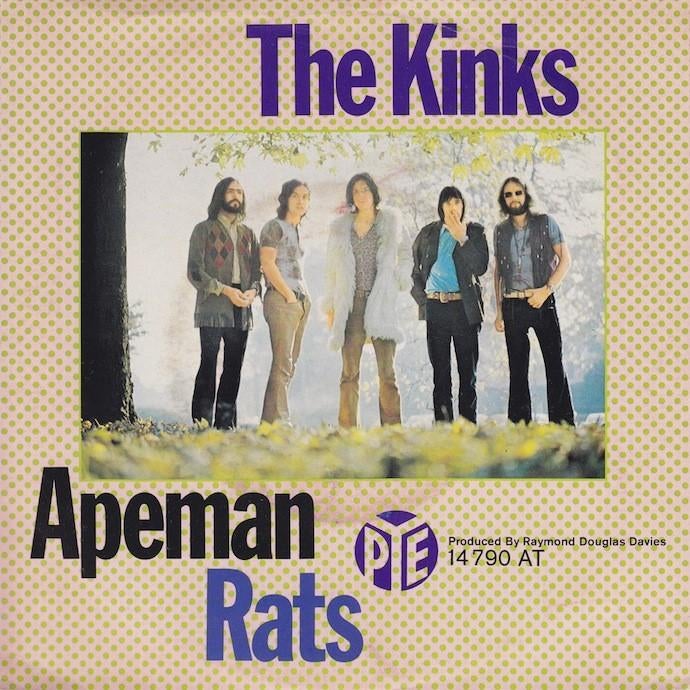 The Kinks - Apeman & Rats-fotohoes VERZENDEN OF OPHALEN, Cd's en Dvd's, Vinyl Singles, Ophalen, Gebruikt, Pop