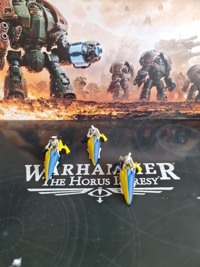 Warhammer 40k Eldar Jetbikes., Hobby en Vrije tijd, Wargaming, Ophalen of Verzenden, Warhammer