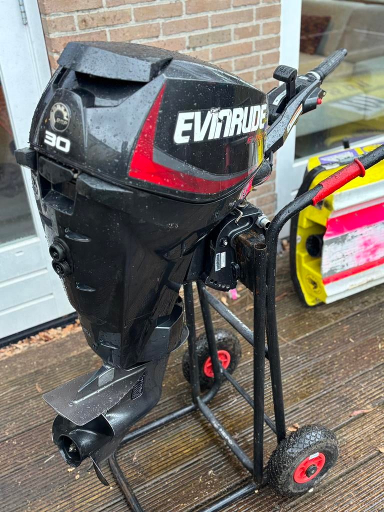Evinrude 30pk e-tec kortstaart 2019., Ophalen, Zo goed als nieuw, Benzine, 10 tot 30 pk