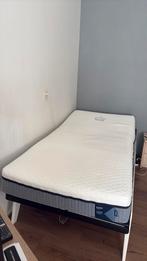 Auping 1 persoons bed (met verstelbaar hoofdeinde), Ophalen, Eenpersoons, 100 cm, Gebruikt