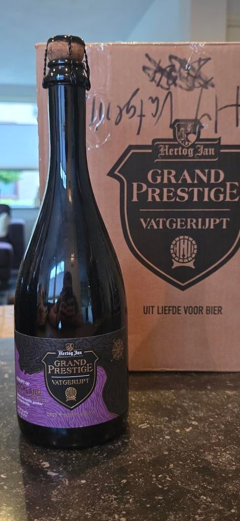 Hertogjan vatgerijpt 2020 wiskey, Ophalen, Zo goed als nieuw, Flesje(s), Hertog Jan
