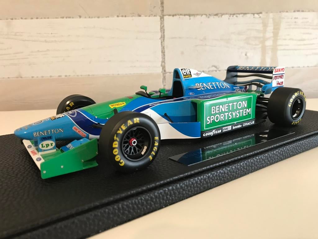 1:18 Benetton Ford B194 Jos Verstappen, Verzamelen, Ophalen of Verzenden, Zo goed als nieuw, Formule 1