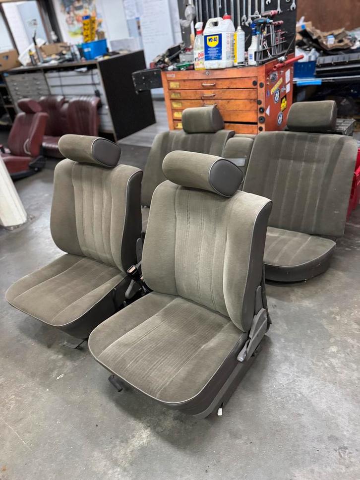 BMW E28 Comfort Stoelen Interieur Set (Nette staat!), Auto-onderdelen, Interieur en Bekleding, BMW, Gebruikt, Ophalen
