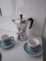Caffettiera - Italiaanse percolator voor heerlijke koffie, Gebruikt, Overige modellen, Gemalen koffie, Ophalen of Verzenden