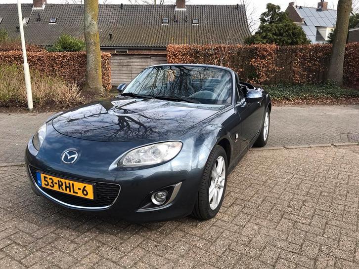 Mazda MX-5 1.8 2011 Grijs 129000 km., Auto's, Mazda, Particulier, MX-5, Benzine, D, Cabriolet, Handgeschakeld, Origineel Nederlands