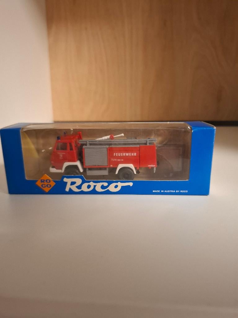 Roco Steyr 91 Brandweerwagen, Hobby en Vrije tijd, Modelauto's | 1:87, Ophalen of Verzenden, Nieuw, Overige typen, Roco