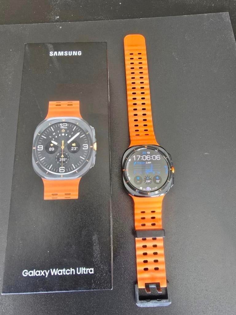 Samsung Galaxy Watch Ultra Oranje, Nieuw, Oranje, Ophalen of Verzenden, Samsung