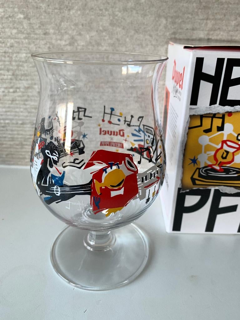 Collector Duvel glas Henri PFR, Verzamelen, Ophalen of Verzenden, Nieuw, Glas of Glazen, Duvel