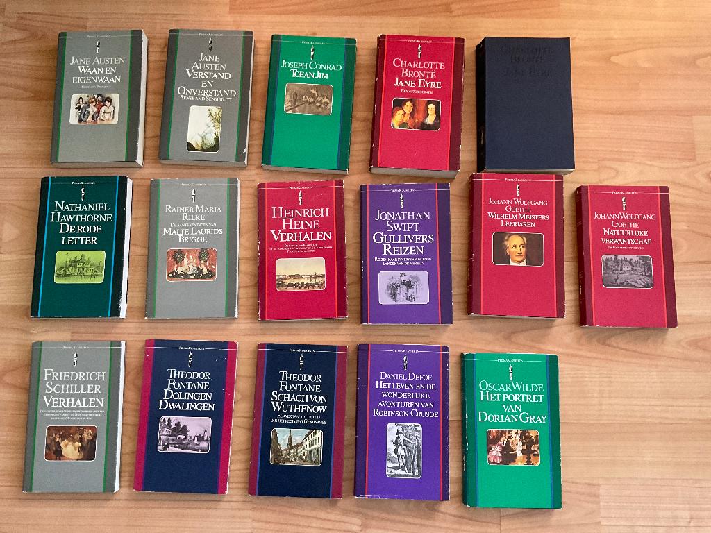 Prisma Klassieken. Literatuur. Diverse titels., Boeken, Ophalen of Verzenden, Gelezen, Diverse auteurs, Europa overig