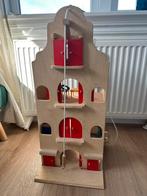 Play wood houten pakhuis, Kinderen en Baby's, Speelgoed | Poppenhuizen, Ophalen, Gebruikt, Poppenhuis