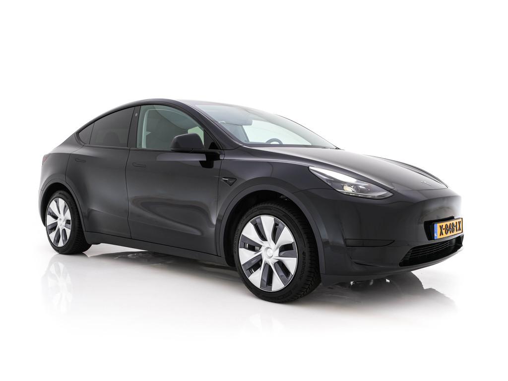 Tesla Model Y RWD 58 kWh [ 3-Fase-11kW ] {SOH-93%} (INCL-BTW, Auto's, Tesla, Achterwielaandrijving, Gebruikt, Zwart, 320 pk