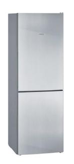 ZGAN: Siemens A++ vrijstaande rvs koelkast / vriezer, Witgoed en Apparatuur, Koelkasten en IJskasten, Ophalen, 200 liter of meer