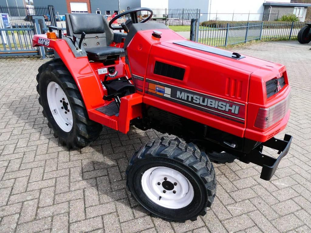 Mitsubishi MT16 4wd / 1103 Draaiuren / Industriebanden, Overige merken, Gebruikt, Mathijs Merkelijn, Mathijs@minitrekkers.nl