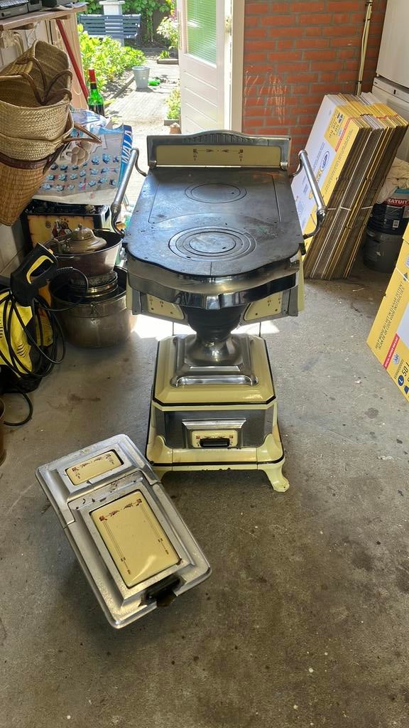 Potkachel, Huis en Inrichting, Ophalen, Potkachel, Gebruikt, Vrijstaand