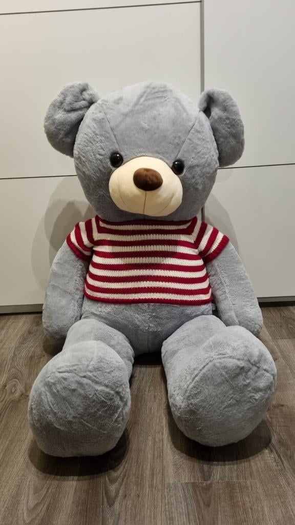 Teddybeer XL, Ophalen, Beer, Grijs, Nieuw